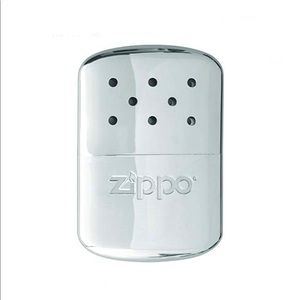 NWT / NIB Zippo Outdoors Deluxe Hand Warmer Silver